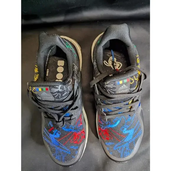 adidas | Shoes | New Adidas Ultraboost Disney Goofy Black Multicolor Youth  55 Fw89448 | Poshmark